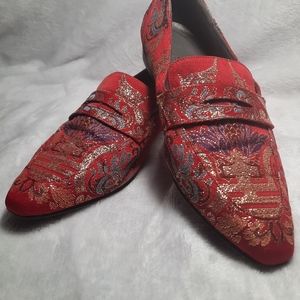 Alberta Ferretti multicolor loafers Size 35, US 5